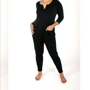 Smash and Tess Monday romper in midnight black